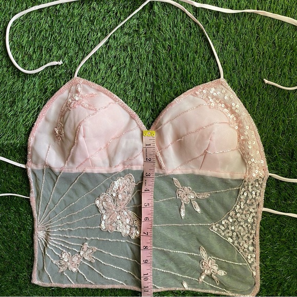 Pink Y2K halter top - Picture 16 of 17